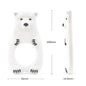 Baby Teethers Cartoon Animal Baby Teething Toy Penguin Silicone Teether Unicorn Pendant Raccoon Accessories