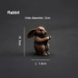 PINNY Metal Chinese Zodiac Incense Holder | Mini 12 Animals Stick Incense Base