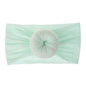 Newborn Infant Kids Girls Nylon Bow Hairband Headband Stretch Turban Knot For Bay Girls