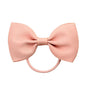 Luxury Handamde Small Baby Elastic Rubber band Head rope Mini Solid Ribbon Bow Tie For Girls Hair Accessories