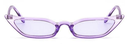 New Women Cateye Vintage Small Sunglasses Brand Designer Retro  Female Lady Eyeglass Cat Eye In Vintage Old Style