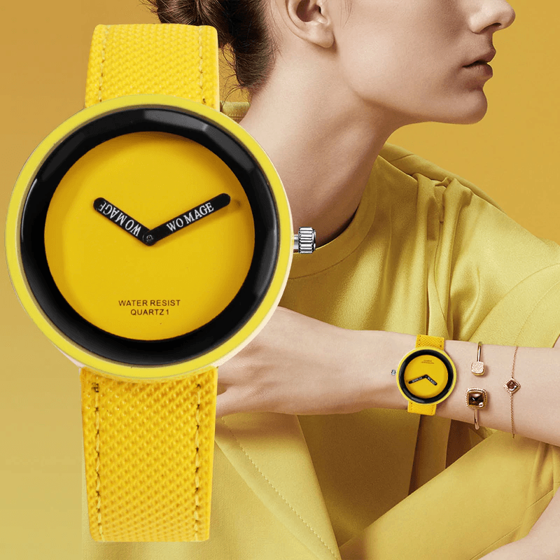 Fashion Women's Watches Leather Ladies Watch Women Watches Young Girl Watch Simple Clock For Women and Girls