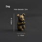 PINNY Metal Chinese Zodiac Incense Holder | Mini 12 Animals Stick Incense Base