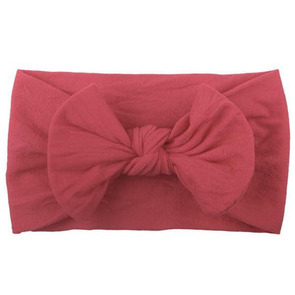 Cute Baby Girl Headbands Knitted Newborn Baby Bows Haiband Turban Head Warm head band