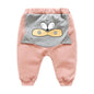 Modern Baby Boys Girls Cartoon Pants Spring High Waist Guard Belly Trousers Print Bottoms In Interesting Style For Girls And Boys