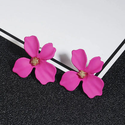 Korean Cute Small flower Stud Earrings For women fresh and sweet Statement Earring Girl 2019 Fashion Jewelry