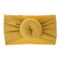 Newborn Infant Kids Girls Nylon Bow Hairband Headband Stretch Turban Knot For Bay Girls
