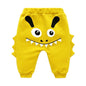 Modern Baby Boys Girls Cartoon Pants Spring High Waist Guard Belly Trousers Print Bottoms In Interesting Style For Girls And Boys