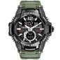 New Modern Luxury Sport Watch For Men Fashion Casual Alarm Clock 50M Waterproof In Military Chrono Dual Display Style Wristwatches Relogio Masculino