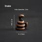 PINNY Metal Chinese Zodiac Incense Holder | Mini 12 Animals Stick Incense Base