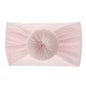 Newborn Infant Kids Girls Nylon Bow Hairband Headband Stretch Turban Knot For Bay Girls