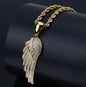 Hip Hop Fierce Shark Inlaid Zircon Pendant Charm Trend Necklace