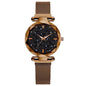 New Luxury Women Watches Ladies Watch Starry Sky Magnetic Waterproof Female Wristwatch For Women and Girls