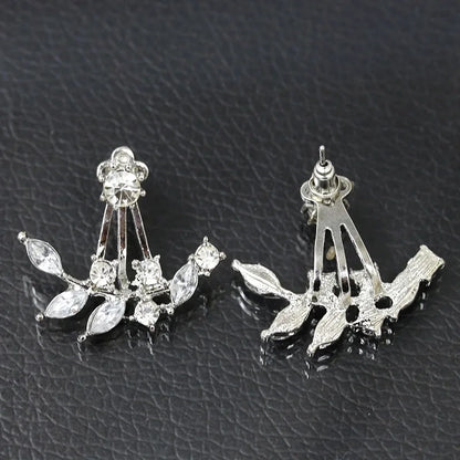 Korean Sweet Small Daisy Stud Earring For Women Zircon Flower Girls Fashion Earrings Trend Party Jewelry Gift