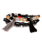 3pcs Boho Bohemian Pink Butterfly Pendant Charm Beads Bracelets Set For Women Stone Wristband Bracelet Bangles Pulseras Feminina