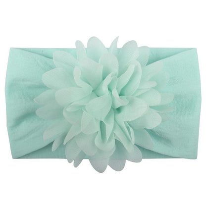 Headband Turban Flower Baby Girl Headbands Elastic Kids Hair Band Kids Hair Accessories Hair Bow For Girls