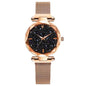 New Luxury Women Watches Ladies Watch Starry Sky Magnetic Waterproof Female Wristwatch For Women and Girls