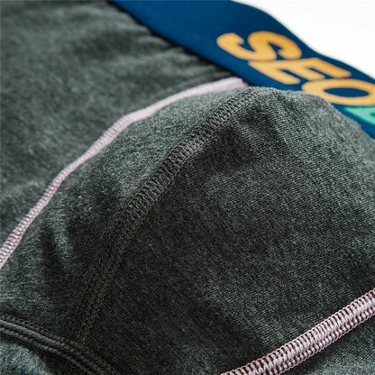 SEOBEAN Shorts Men Underwear Boxers Breathable Cotton Boxer Shorts U convex Design Fashion Male Panties Underpants Homewear