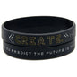 Silicone Wristband Rubber Motivation Bracelet Perfect Gift For Men Unique Jewelry Cool Style