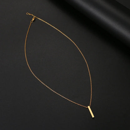 Stainless Steel Necklaces Minimalism Classic Fashion Style Men Chain Necklace For Women Jewelry Collar Pendant Gifts NEW