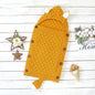 Stevvex Knitted Newborn Baby Blanket Baby Sleeping Bags Stroller Bedding Warm Swaddle Wrap