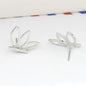 Korean Sweet Small Daisy Stud Earring For Women Zircon Flower Girls Fashion Earrings Trend Party Jewelry Gift