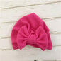 Elegant Winter Autumn Baby Girls Hat Big Bow Cotton Wool Knitted Thick Warm Baby Hat For Girls