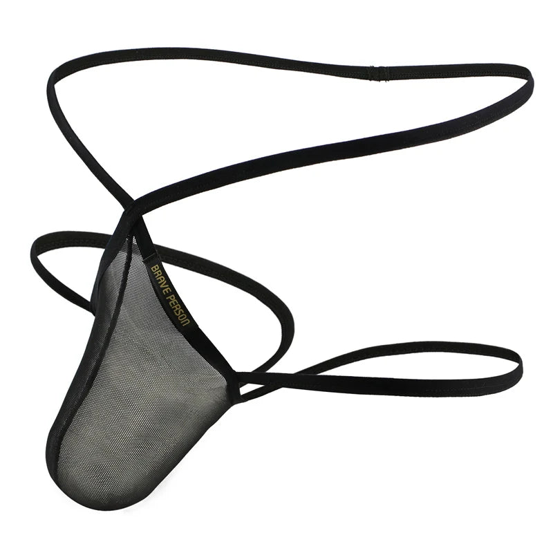 BRAVE PERSON Transparent Men's Thong