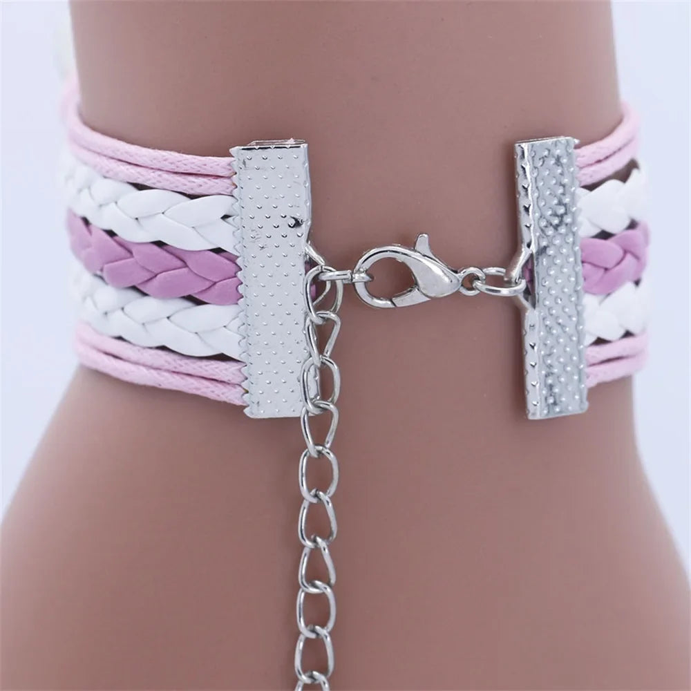 SISTER Kids Double Heart Chain Bracelet for Girls Friendship Bracelets Jewelry Multi-Layer Charm Bracelet Fashion Jewelry