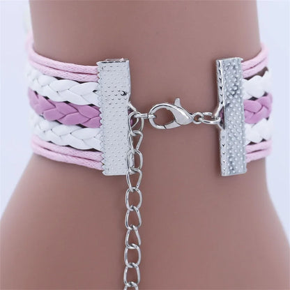 SISTER Kids Double Heart Chain Bracelet for Girls Friendship Bracelets Jewelry Multi-Layer Charm Bracelet Fashion Jewelry