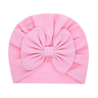 Children Baby Hat Kids Bow Cap Newborn Girls Photography Props Turban Infant Props For Baby Girls