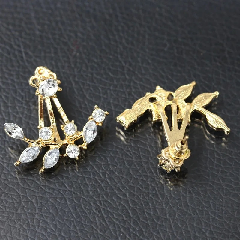 Korean Sweet Small Daisy Stud Earring For Women Zircon Flower Girls Fashion Earrings Trend Party Jewelry Gift