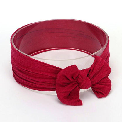 Modern Baby Headband Turban Flower Bow Newborn Baby Girl Headbands Elastic hairband For Girls Baby