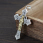 Personality Creative Jesus Cross Amulet Pendant Rock Casual Gift Catholic Christian Necklace