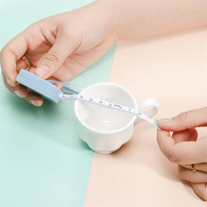 1Pcs 150cm/60inch Portable Tape Measures Macaron Ruler Children Height Ruler Centimeter Roll Tape For DIY Jewelry Crafts Tools