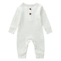 Infant Baby Boy And Girl clothes One-Piece Knitted Solid Long Sleeve Romper Jumpsuit In Classic Deisgn