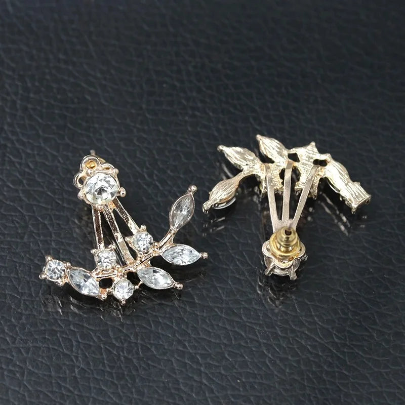 Korean Sweet Small Daisy Stud Earring For Women Zircon Flower Girls Fashion Earrings Trend Party Jewelry Gift