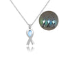 Glow in The Dark Locket necklace For Women Gun skull Heart mermaid Cross tortoise Glowing beads cage pendant Fashion Jewelry