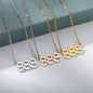 Vintage 111 444 555 666 777 888 999 Angel Number Necklace For Women Stainless Steel Chains Collar Choker Goth Aesthetic Jewelry