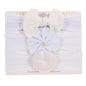 Fashion Baby Nylon Bow Headband Newborn Bowknot Round Ball Head wrap Flower Turban Girls Hair Bands Bow For Kids