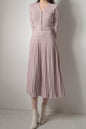 Single-breasted Women Sweater Dress Knitted Belted Female A-line soft dresses