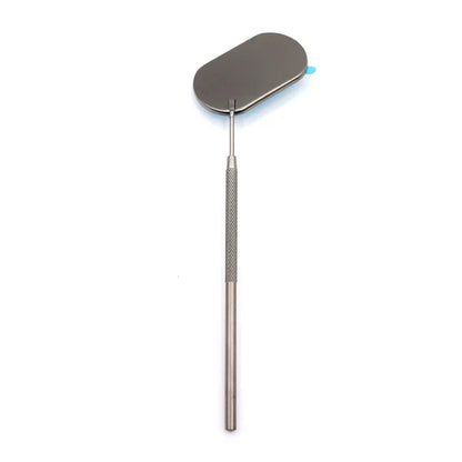 Stainless Steel Oval Lash Mirror | Portable Eyelash Extension Tool