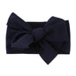 Elastic Candy Solid Color Head Wrap Newborn Head bands Bowknot Bows for Baby Girl Hair Accessories