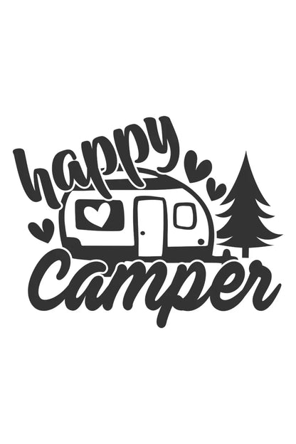 Camp Life Vinyl Decal Bundle | Camper Door Window Sticker for Laptop Water Bottle