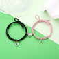 2Pcs Couple Matching Bracelet Magnetic Distance Bracelet