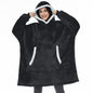 Oversized Hoodie Sweatshirt Women Tie Dye Hoodies Fleece Giant Wearable Blanket