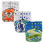 All-In-One  Cloth Diaper for Baby Bamboo Charcoal Eco-friendly Baby Cloth Diaper