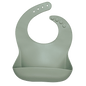 Silicon Breastplate Baby Bib Waterproof Solid Infant Bandana Bibs Newborn Feeding Burp Cloth Bib For Kids