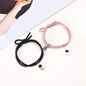 2Pcs/ Set Cartoon Magnetic Couple Bracelets with Moon Robots Pendant