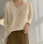 Full Sleeve Loose Female Pullovers Jumpers Autumn Winter Thick Ladies Knitwear